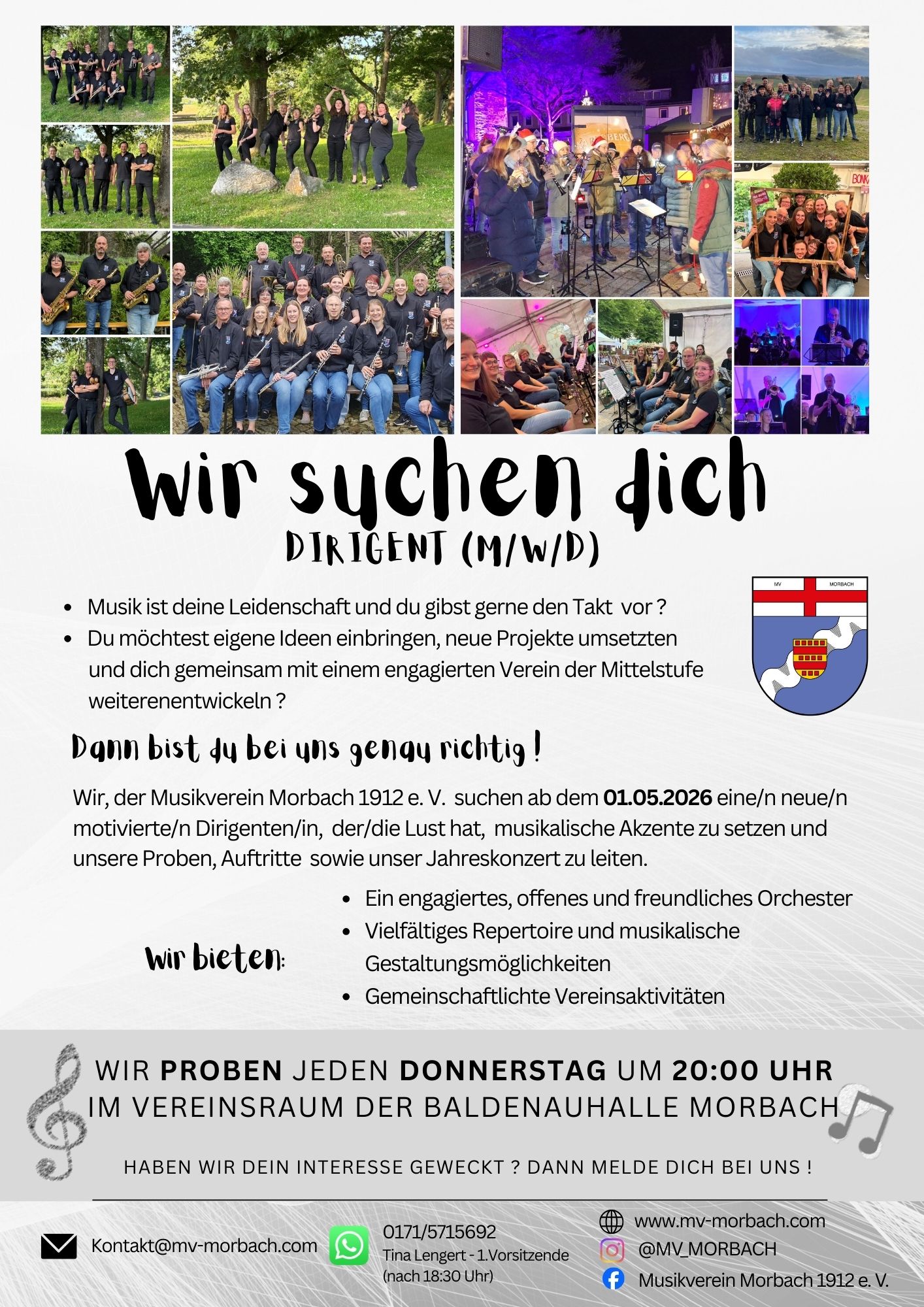 Gelb Schwarz Weiß Professionell Modern Stellenanzeige A4 Dokument